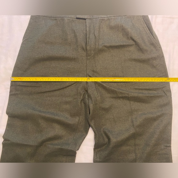 New dark green wool blend Ellen Tracy dress pants size 16 - Picture 14 of 15